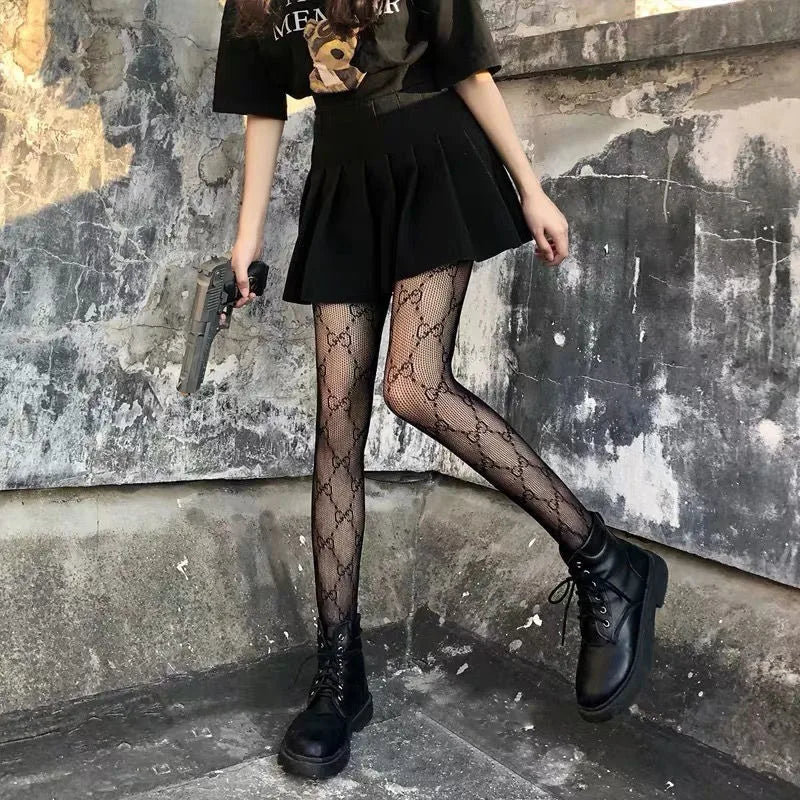 Goddess Fishnet Silk Sexy Tights