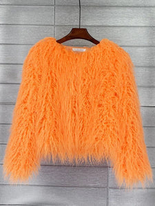 High Quality Faux Fur Coat