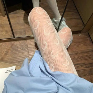 Goddess Fishnet Stockings Silky Tights