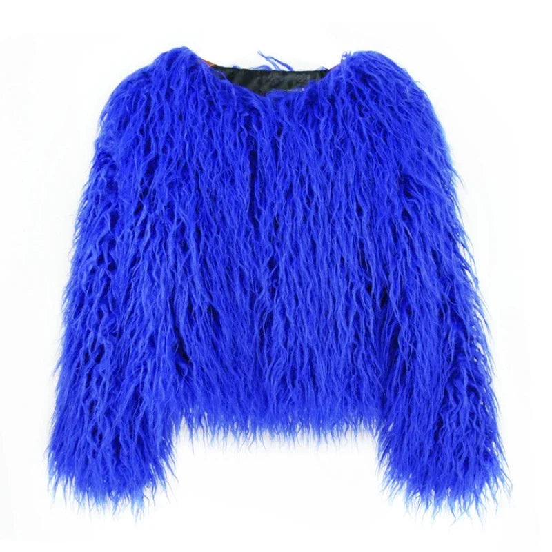 High Quality Faux Fur Coat