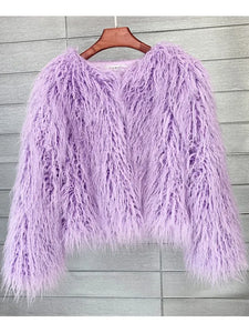 High Quality Faux Fur Coat