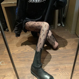 Goddess Fishnet Silk Sexy Tights