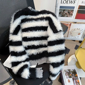 Mink Wool Imitate Sweater Cardigans