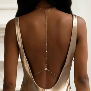 Stonefans Fashion Bridal Back Chain