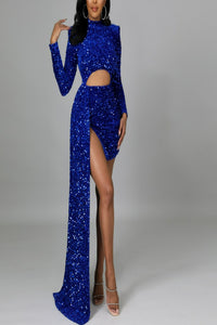 Zoctuo Sparkly Elegant Glitter Sequin Dress
