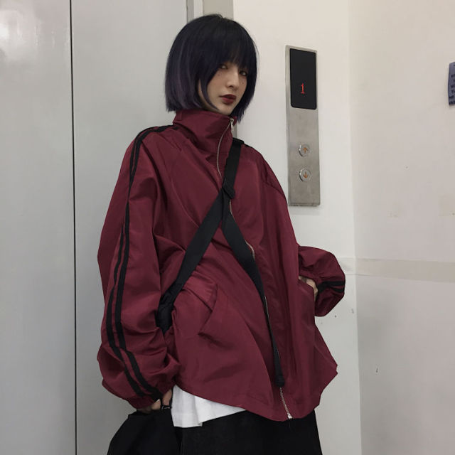 Chic Harajuku Sun-proof Leisure Zipper Front Jacket